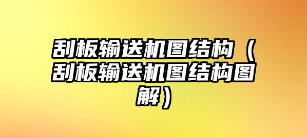 刮板輸送機(jī)圖結(jié)構(gòu)（刮板輸送機(jī)圖結(jié)構(gòu)圖解）