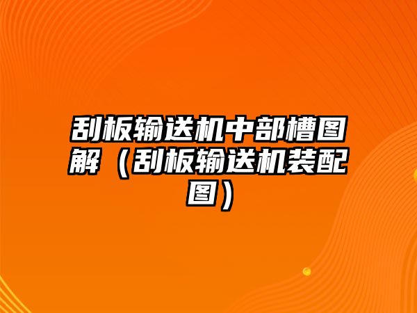 刮板輸送機(jī)中部槽圖解（刮板輸送機(jī)裝配圖）