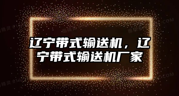 遼寧帶式輸送機(jī)，遼寧帶式輸送機(jī)廠家