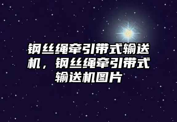 鋼絲繩牽引帶式輸送機(jī)，鋼絲繩牽引帶式輸送機(jī)圖片