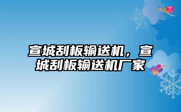 宣城刮板輸送機(jī)，宣城刮板輸送機(jī)廠家