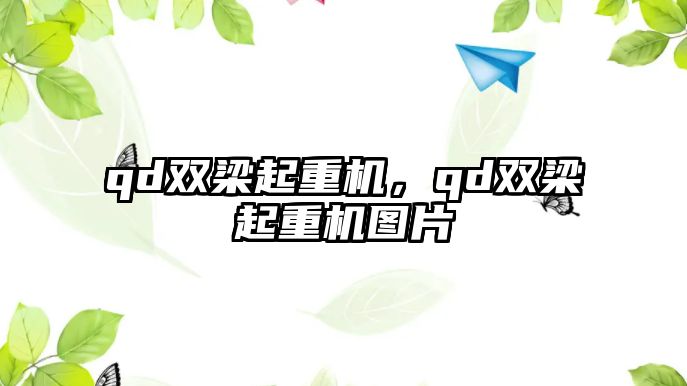 qd雙梁起重機，qd雙梁起重機圖片