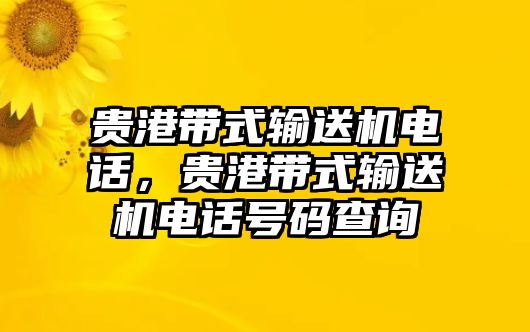 貴港帶式輸送機(jī)電話，貴港帶式輸送機(jī)電話號碼查詢