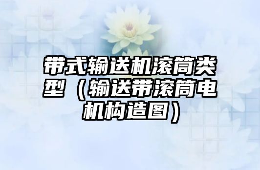 帶式輸送機滾筒類型（輸送帶滾筒電機構(gòu)造圖）