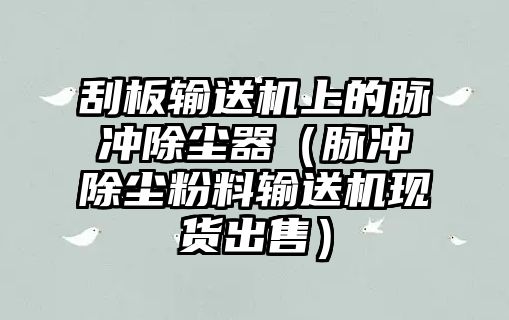 刮板輸送機上的脈沖除塵器（脈沖除塵粉料輸送機現(xiàn)貨出售）